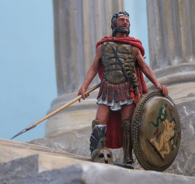 Figures: Greek Hoplite, 401B.C., photo #4
