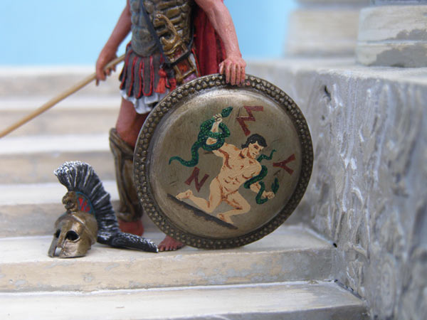 Figures: Greek Hoplite, 401B.C., photo #7