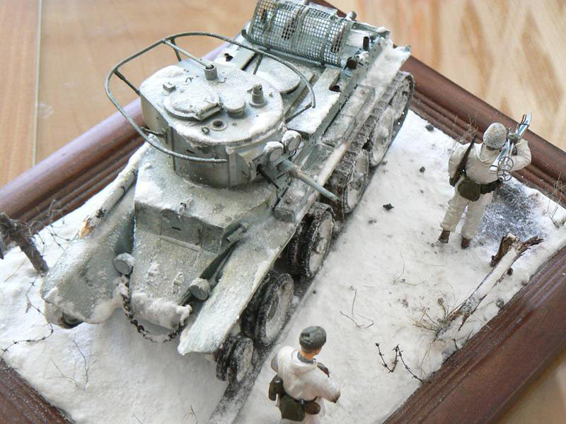 Dioramas and Vignettes: Abandoned BT-7, photo #2