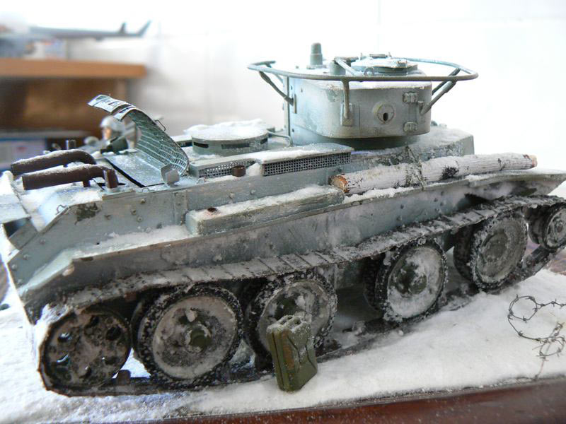 Dioramas and Vignettes: Abandoned BT-7, photo #7