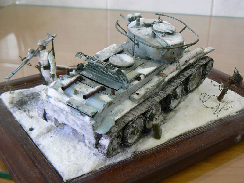 Диорамы и виньетки: Брошенный БТ-7, фото #9