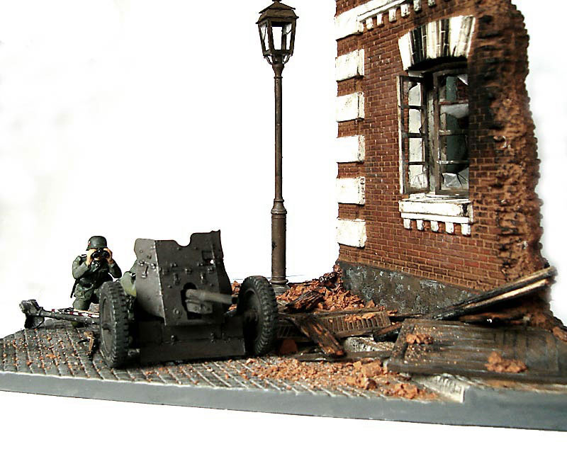 Dioramas and Vignettes: Street fight, Pribaltika. summer 1941, photo #6