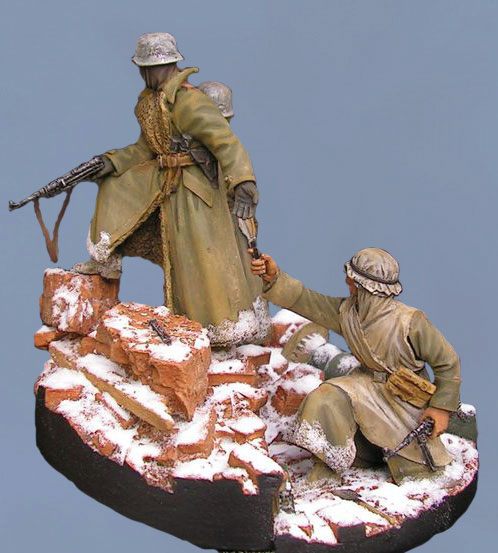 Dioramas and Vignettes: The last ones. Stalingrad, 1943, photo #1