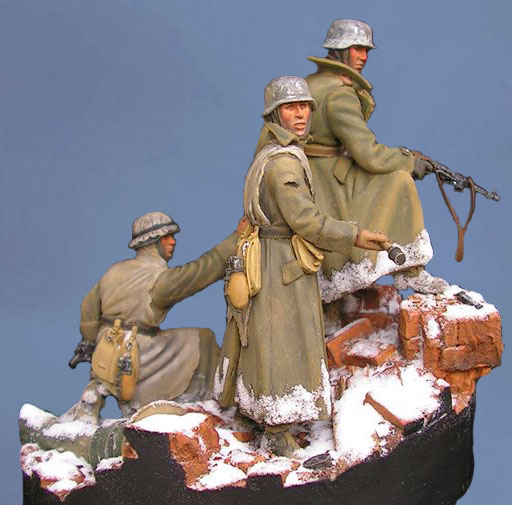 Dioramas and Vignettes: The last ones. Stalingrad, 1943, photo #3
