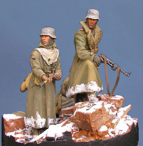 Dioramas and Vignettes: The last ones. Stalingrad, 1943, photo #4