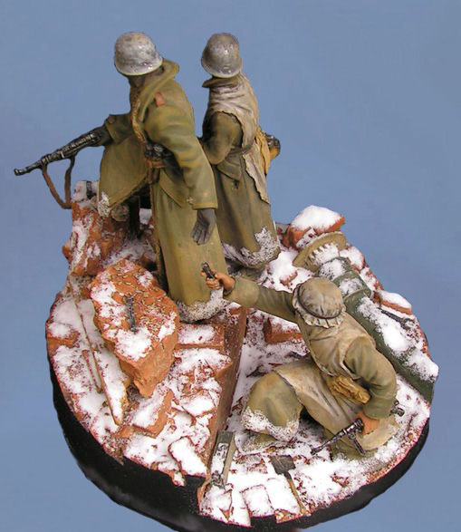 Dioramas and Vignettes: The last ones. Stalingrad, 1943, photo #6