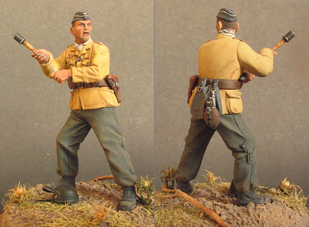 Figures: German fallschirmjaeger, Crete