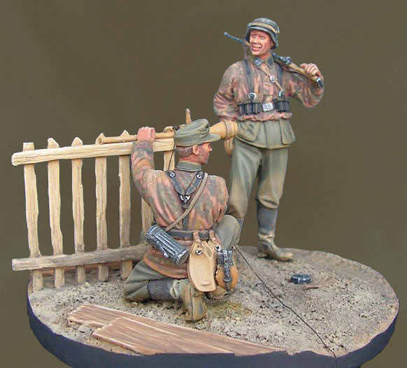 Dioramas and Vignettes: Let's hit the Russian tanks, Franz!, photo #2