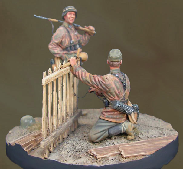 Dioramas and Vignettes: Let's hit the Russian tanks, Franz!, photo #3