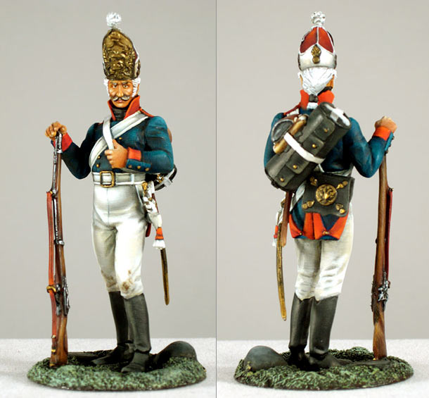 Фигурки: Гренадер линейной пехоты Павловского полка, 1805