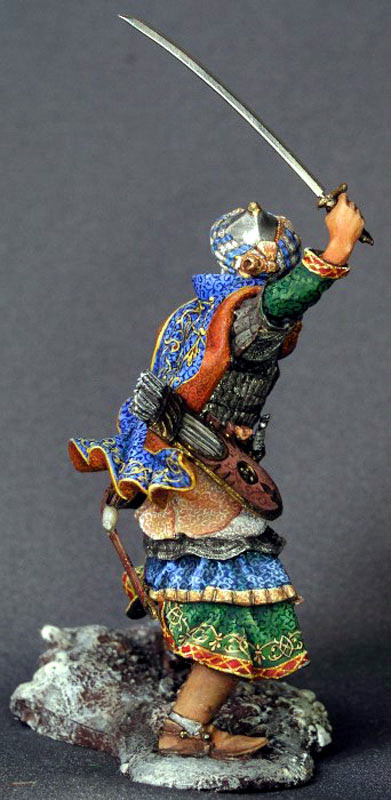 Figures: Saracen warrior, XI-XIV AD, photo #4