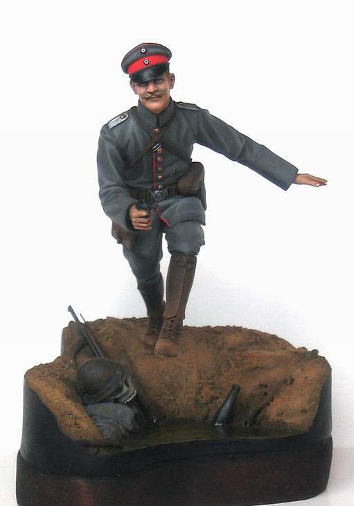 Figures: Prussian officer, WWI, photo #1