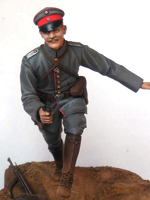 Figures: Prussian officer, WWI, photo #5