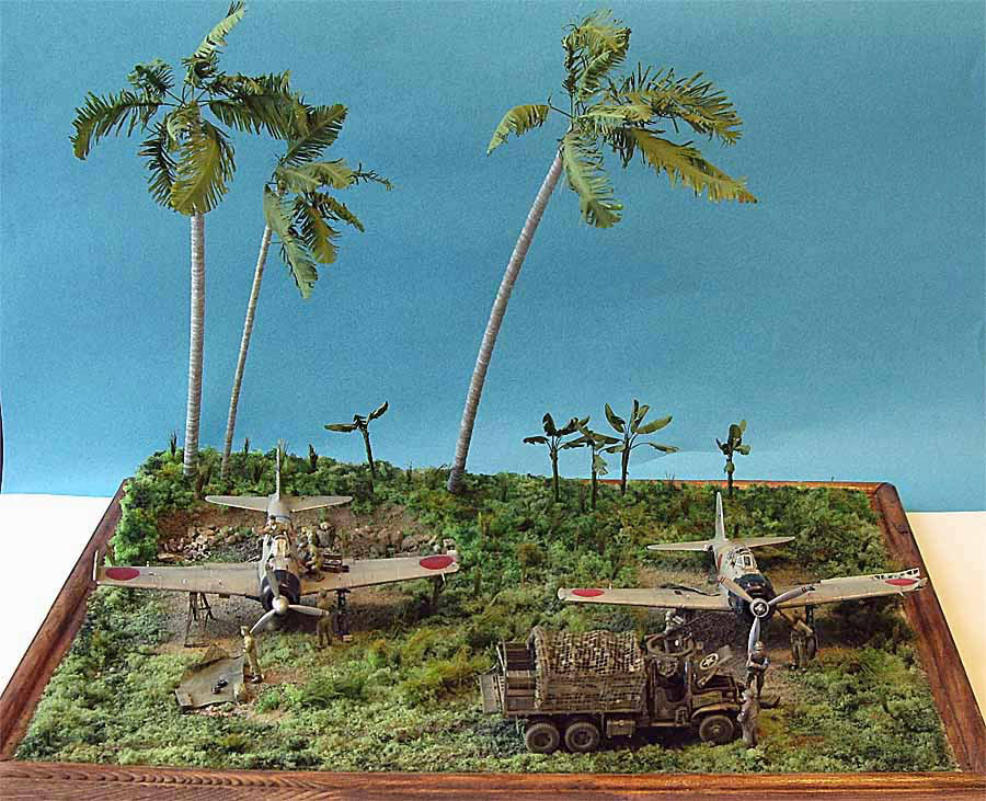 Dioramas and Vignettes: Trophy team. Rabaul, 1944, photo #1