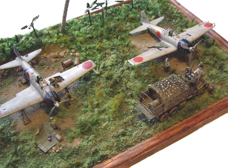 Dioramas and Vignettes: Trophy team. Rabaul, 1944, photo #10