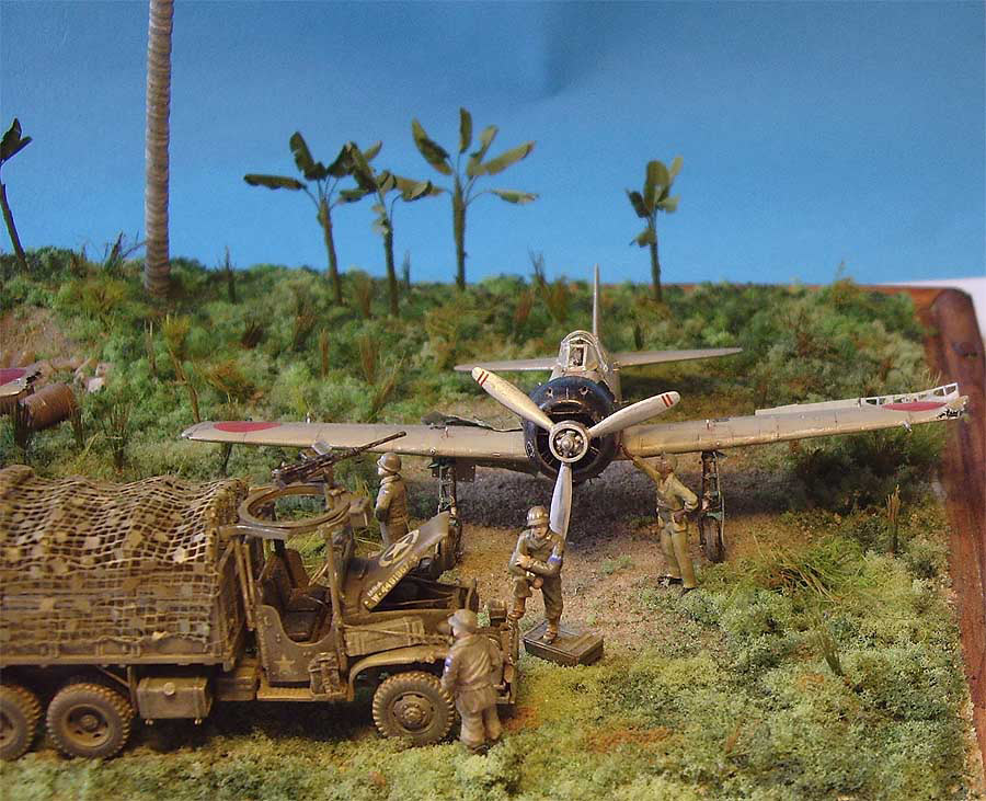 Dioramas and Vignettes: Trophy team. Rabaul, 1944, photo #11