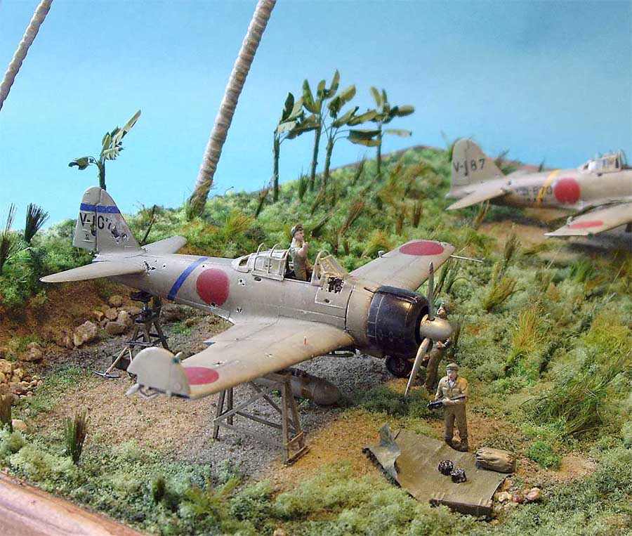 Dioramas and Vignettes: Trophy team. Rabaul, 1944, photo #13