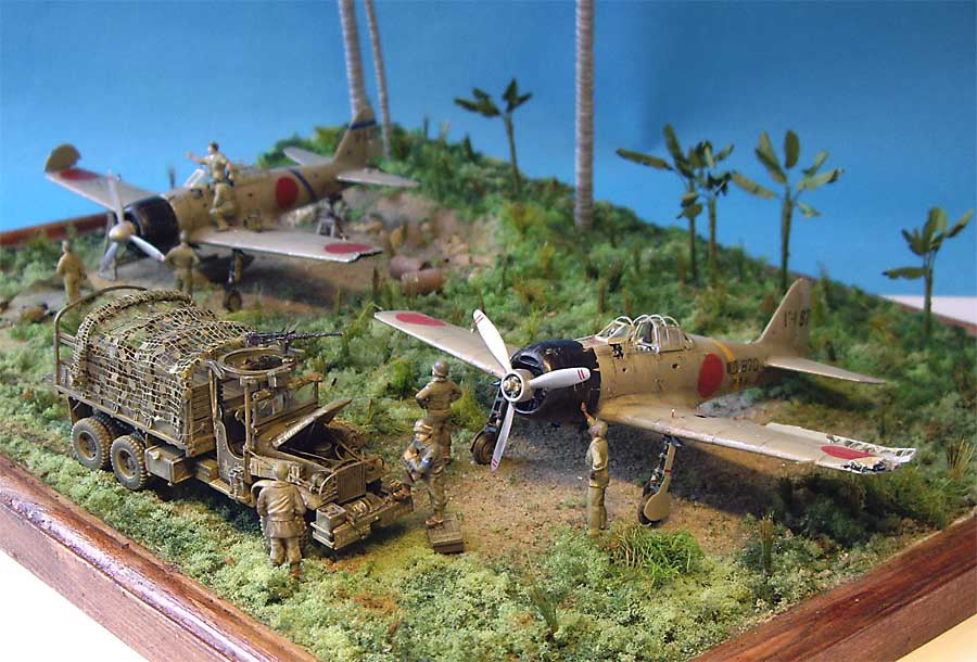 Dioramas and Vignettes: Trophy team. Rabaul, 1944, photo #3