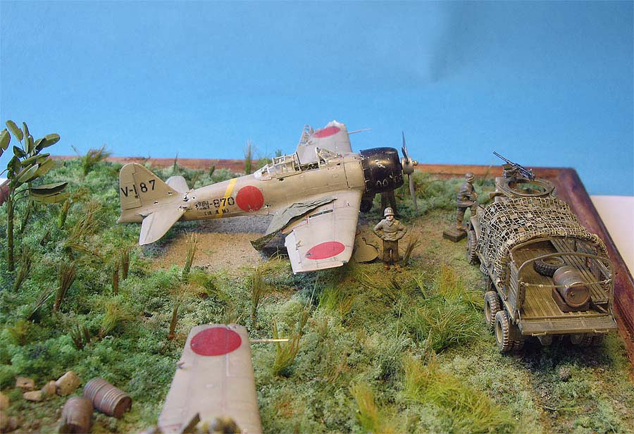 Dioramas and Vignettes: Trophy team. Rabaul, 1944, photo #4