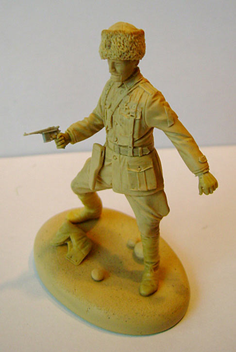 Sculpture: Kappel's Army officer, Civil war in Russia, 1921, photo #4