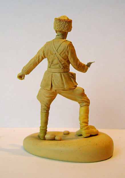 Sculpture: Kappel's Army officer, Civil war in Russia, 1921, photo #6