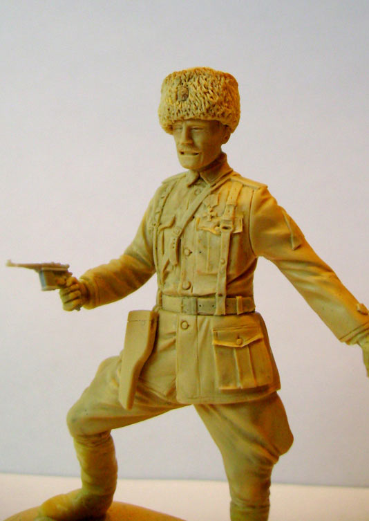 Sculpture: Kappel's Army officer, Civil war in Russia, 1921, photo #7