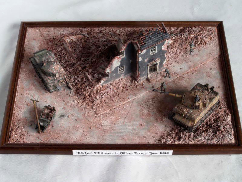 Dioramas and Vignettes: Michael Wittmann in Villers-Bocage, 13 june 1944, photo #1