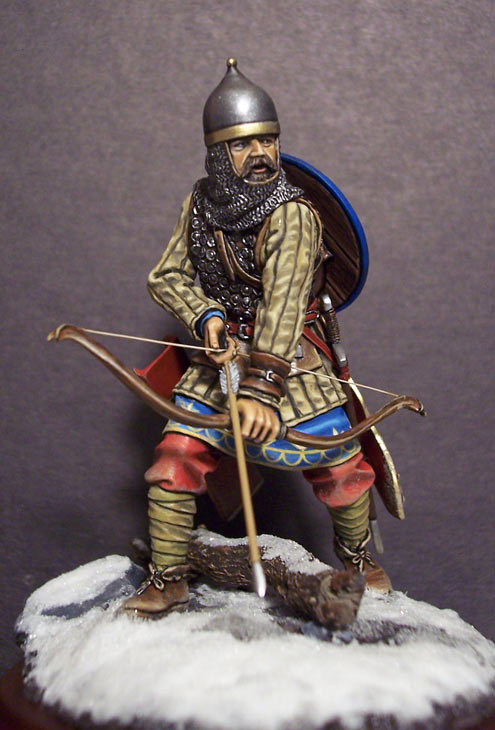 Figures: Russian archer, 5 April 1242, photo #1
