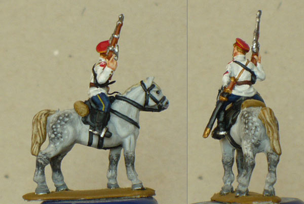 Фигурки: Белые кавалеристы, 1919 г., фото #4