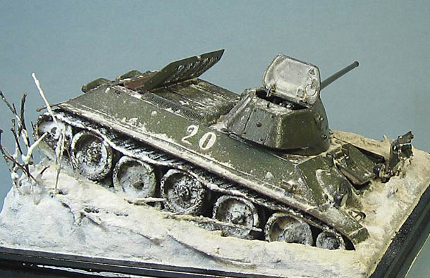 Dioramas and Vignettes: T-34/57