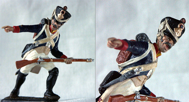 Фигурки: Французский пехотинец, 1809