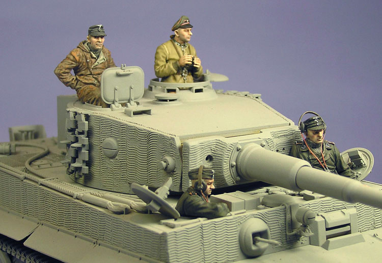 Figures: German tank crew, photo #2