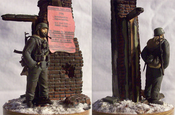 Figures: Panzergrenadier, Totenkopf div.