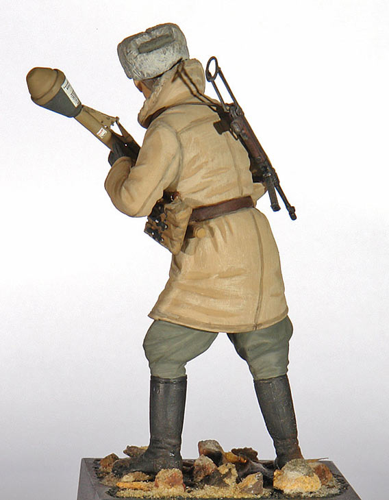 Фигурки: Фаустник дивизии СС Totenkopf, зима 1944 г., фото #2