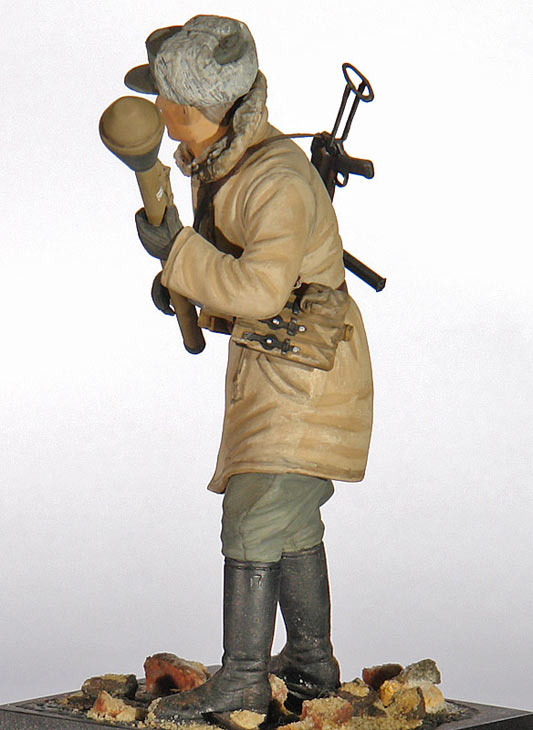 Фигурки: Фаустник дивизии СС Totenkopf, зима 1944 г., фото #8