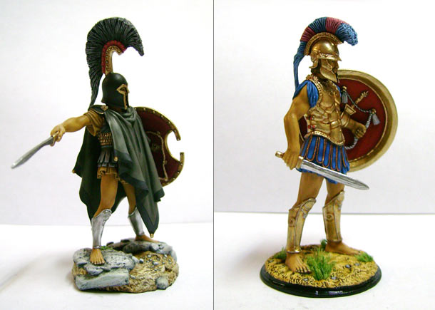 Figures: Greek hoplites