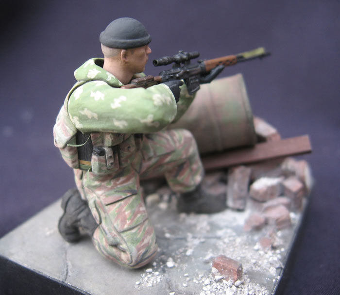 Figures: Sniper, Moscow OMON special forces, photo #2
