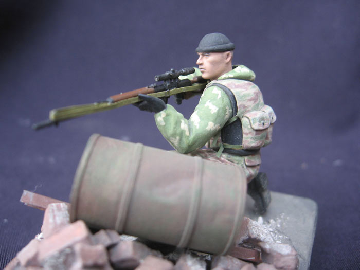 Figures: Sniper, Moscow OMON special forces, photo #4