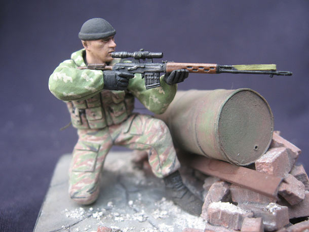 Figures: Sniper, Moscow OMON special forces