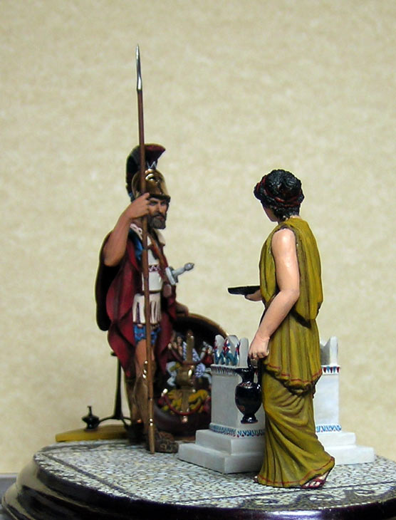 Dioramas and Vignettes: Warrior's send-off, photo #3