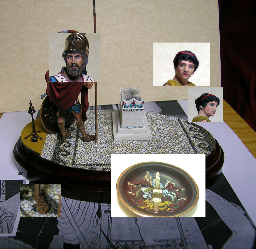 Dioramas and Vignettes: Warrior's send-off, photo #8