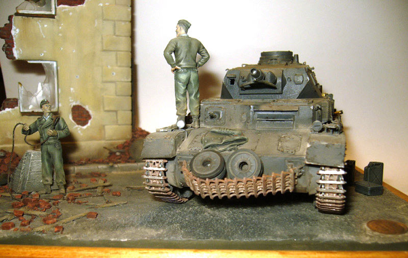 Dioramas and Vignettes: German tankers on Eastern front, photo #7