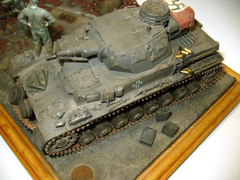 Dioramas and Vignettes: German tankers on Eastern front, photo #8