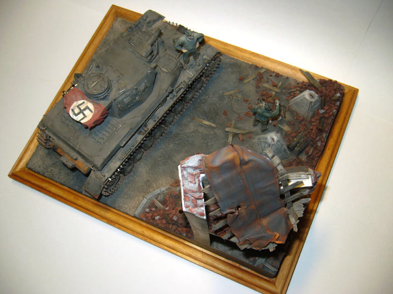 Dioramas and Vignettes: German tankers on Eastern front, photo #9