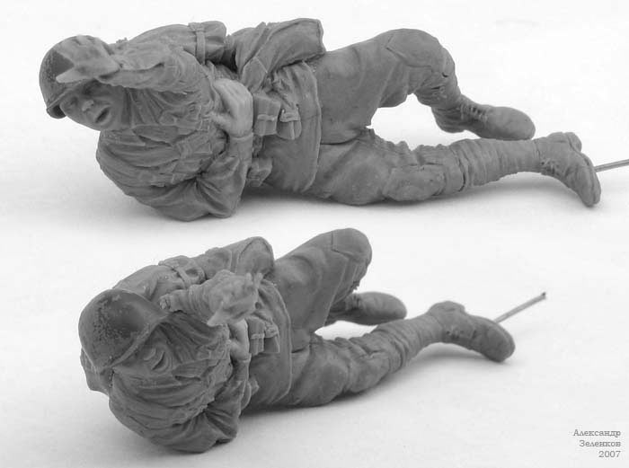 Sculpture: Broken down attack, part 4, photo #4