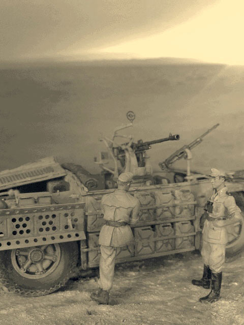 Диорамы и виньетки: AS-42 Sahariana, Северная Африка, 1943, фото #7