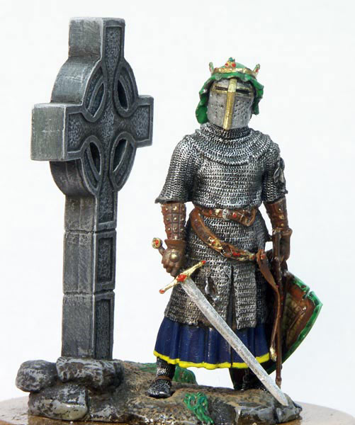 Figures: Irish knight, 14AD, photo #1