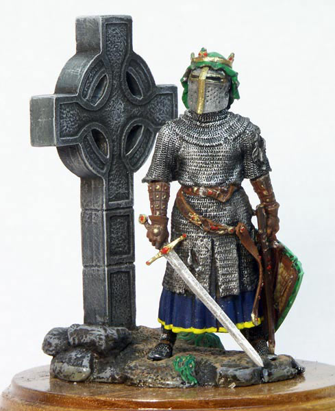 Figures: Irish knight, 14AD, photo #2
