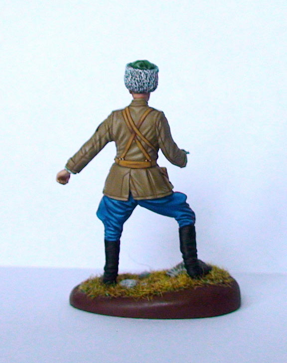 Figures: White army officer, Russian civil war, photo #2