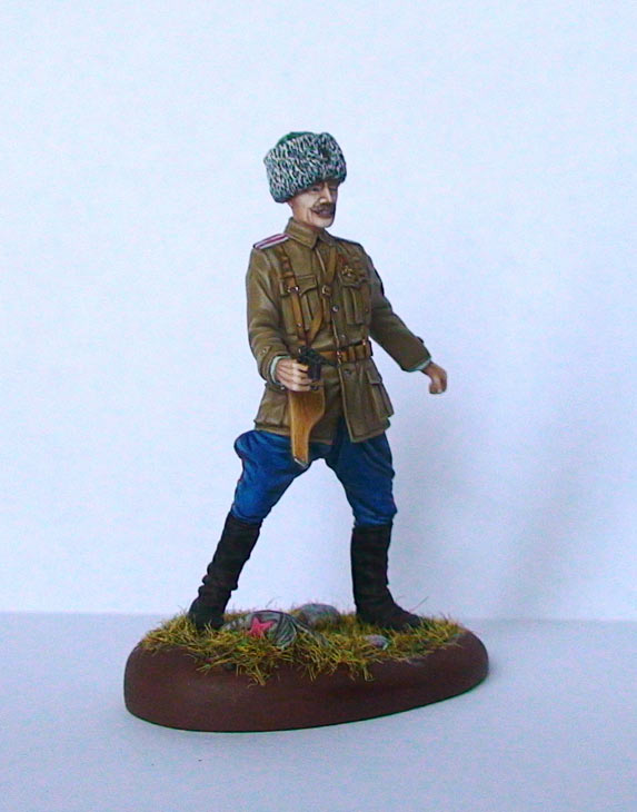 Figures: White army officer, Russian civil war, photo #3